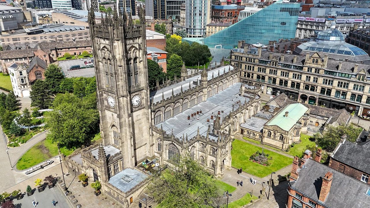 View of Manchester Cathedral