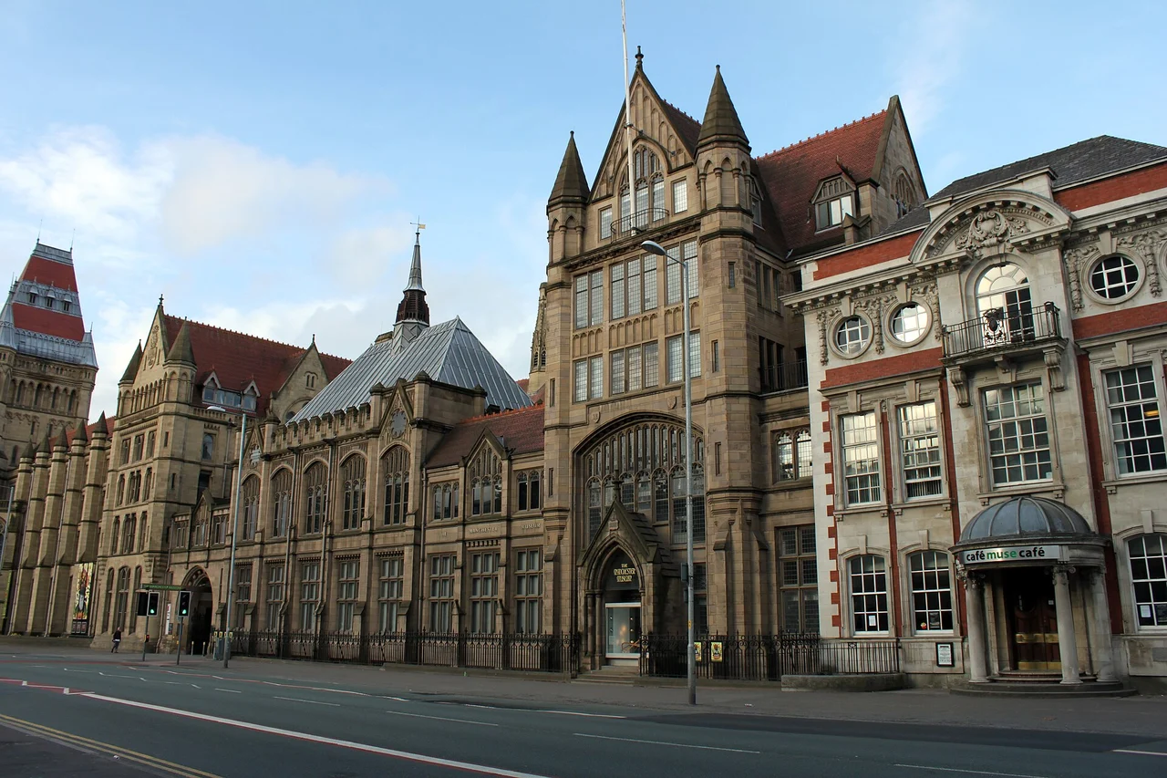 View of Manchester Museum complex