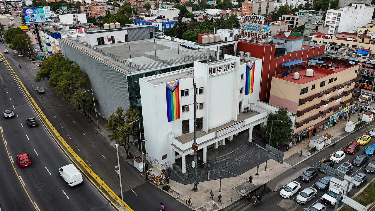 View of FARO Cosmos · former Cine Cosmos