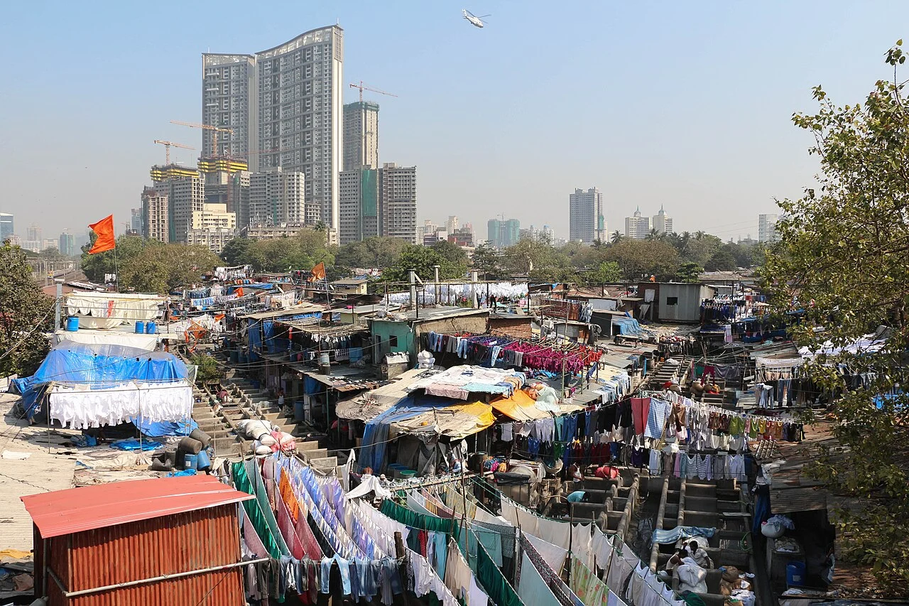 View of Mahalaxmi Dhobi Ghat
