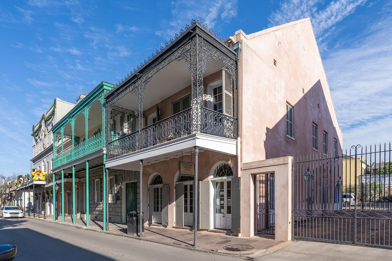 View of Gallier House