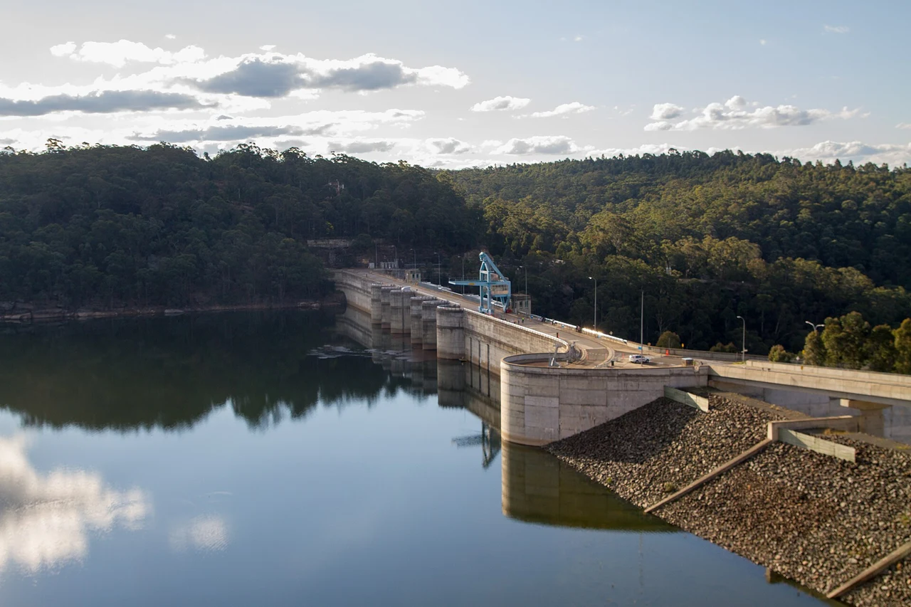 View of Warragamba Dam
