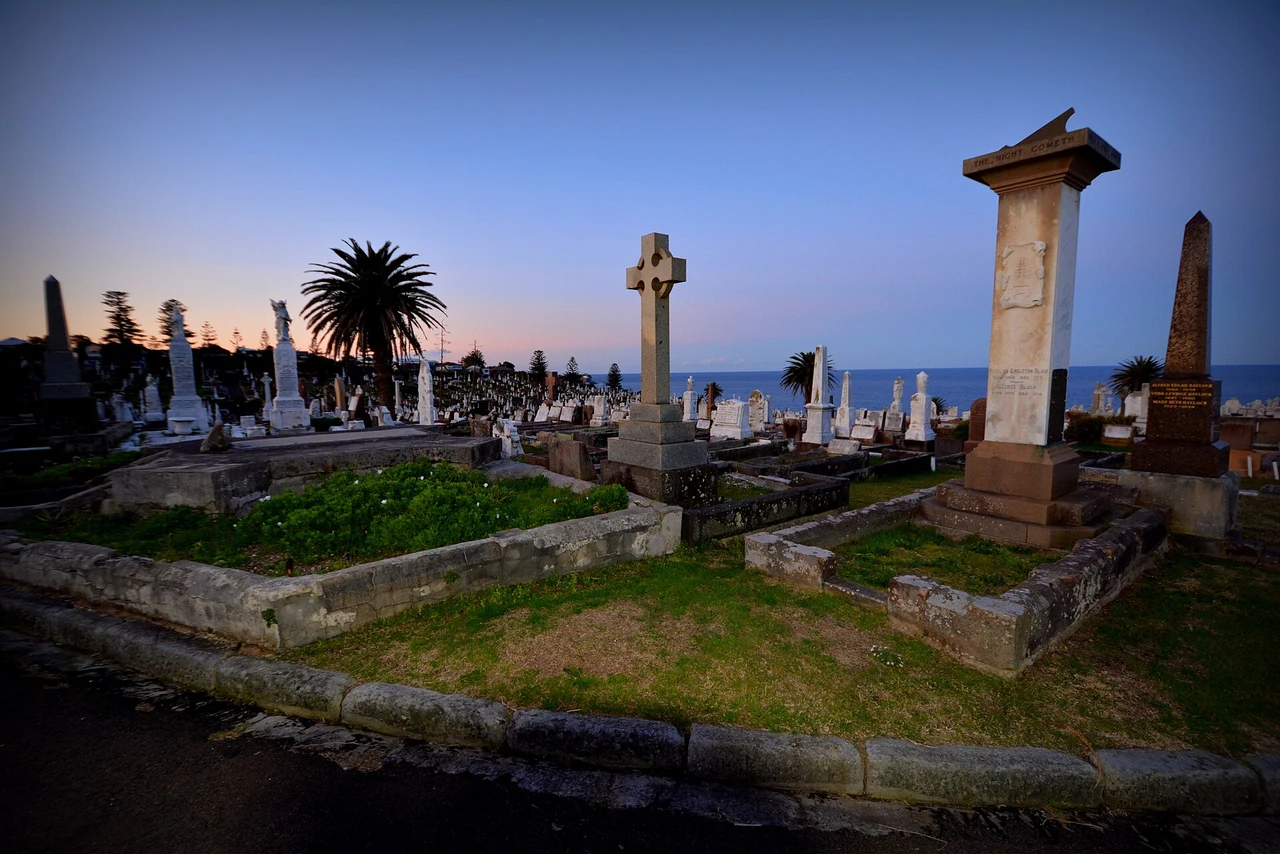 View of Waverley Cemetery