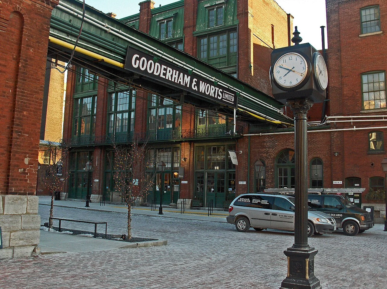 View of Distillery District