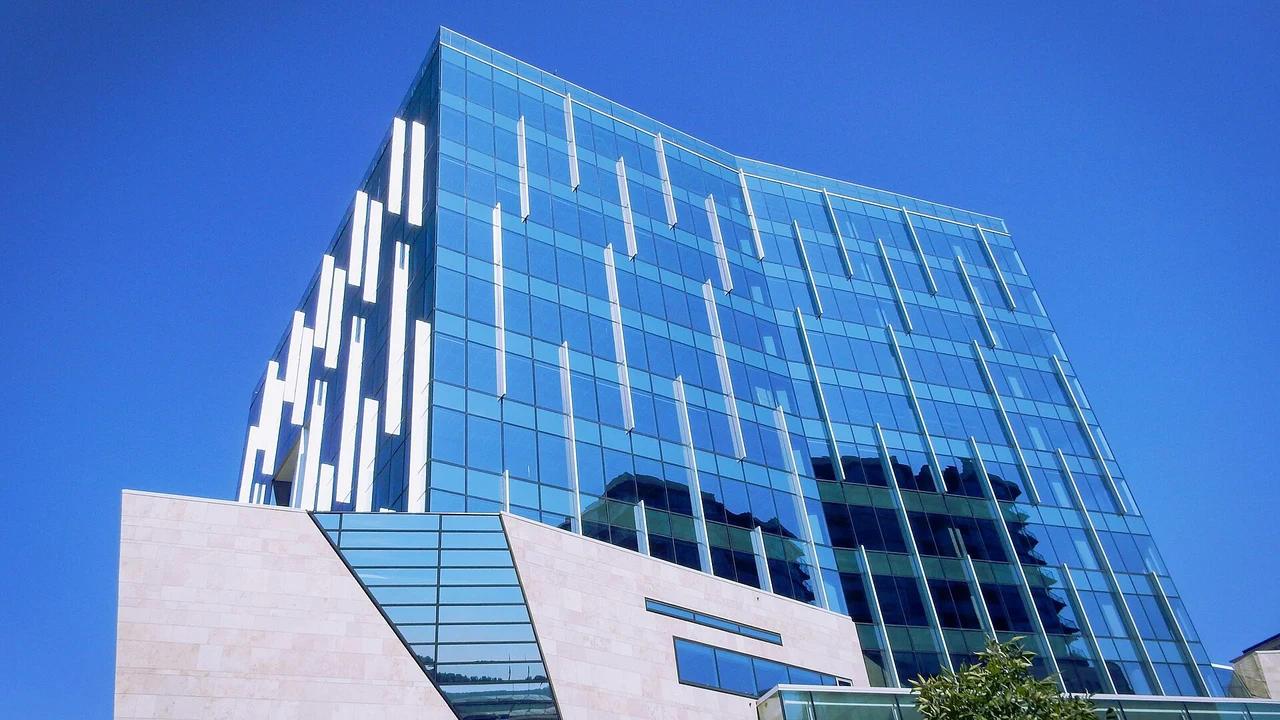 View of Anvil Centre