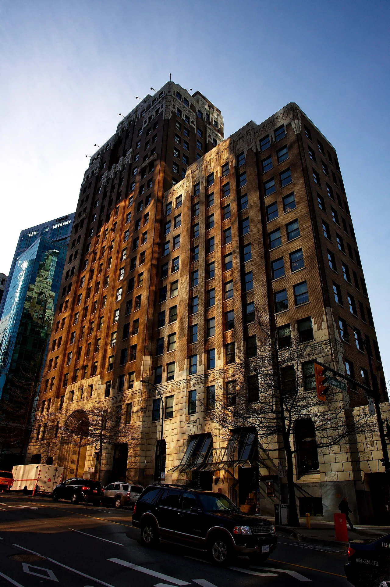 Exterior of Marine Building
