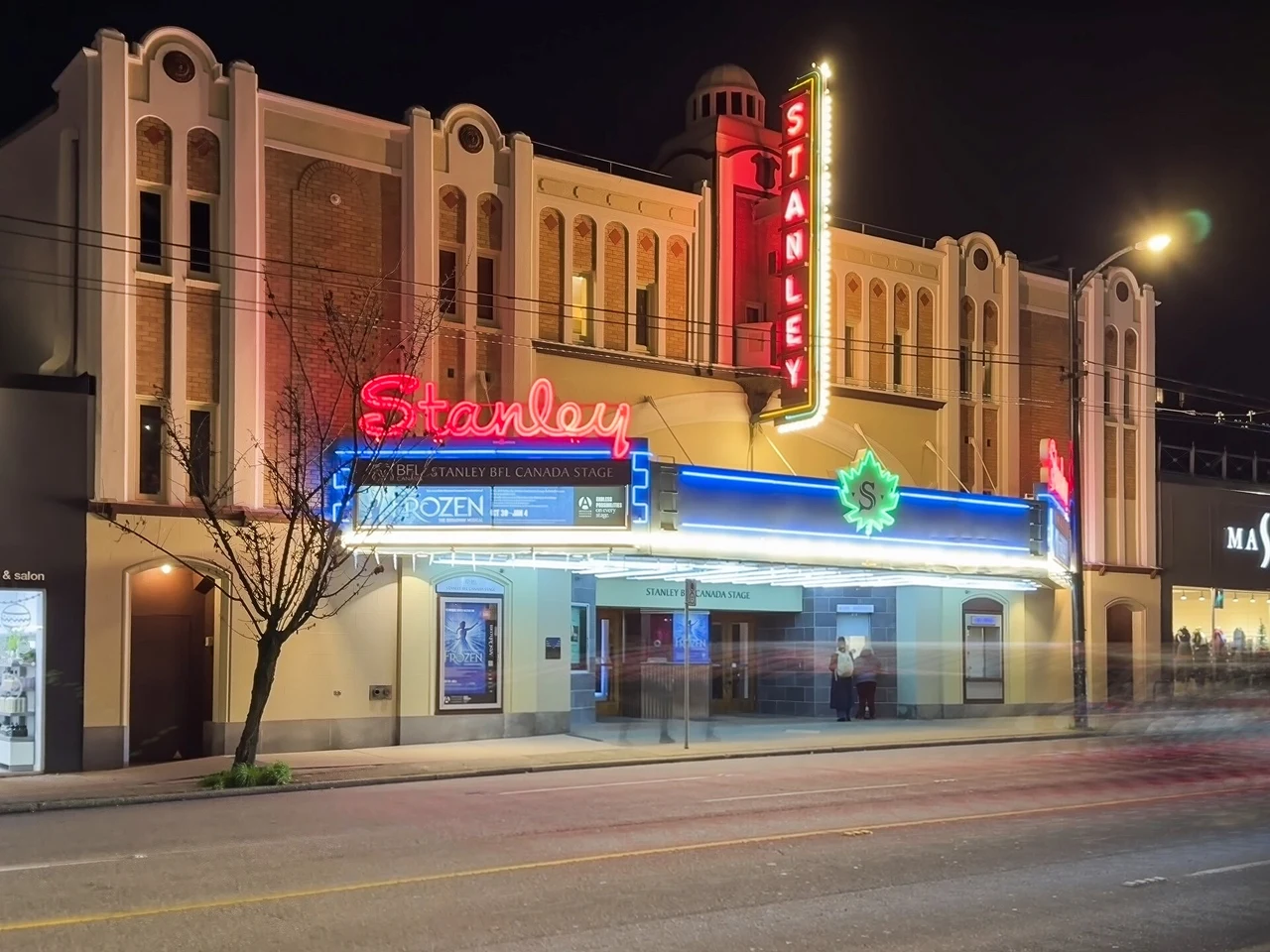 View of Stanley Theatre