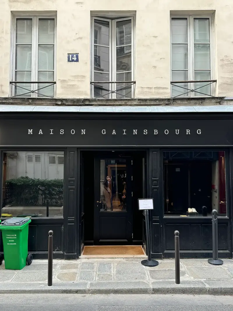 Maison Gainsbourg · exact location photograph