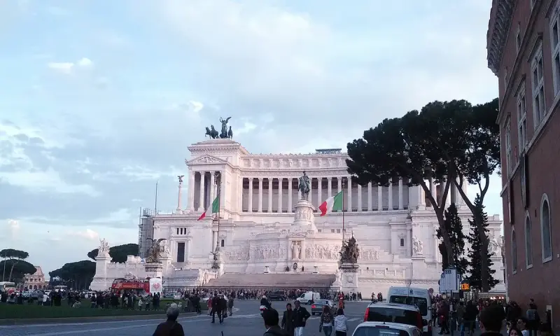 Piazza Venezia in rome