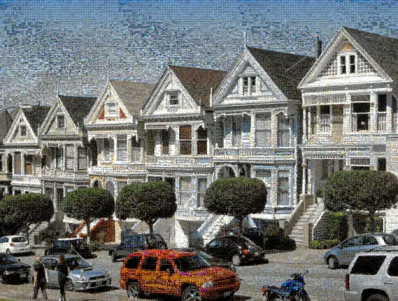 Painted Ladies in san francisco