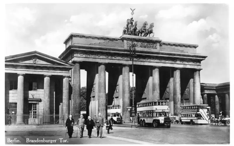 Brandenburg Gate in berlin