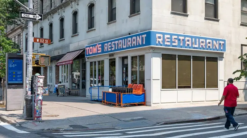 Tom's Restaurant at Broadway and West 112th Street, New York