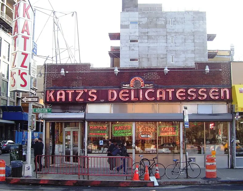 Katz’s Delicatessen · exact location photograph