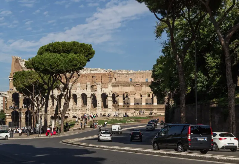 The Colosseum in Rome