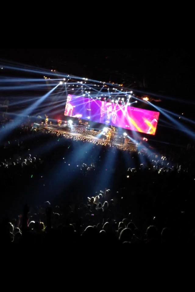 Bruno Mars performing in Atlanta in 2013