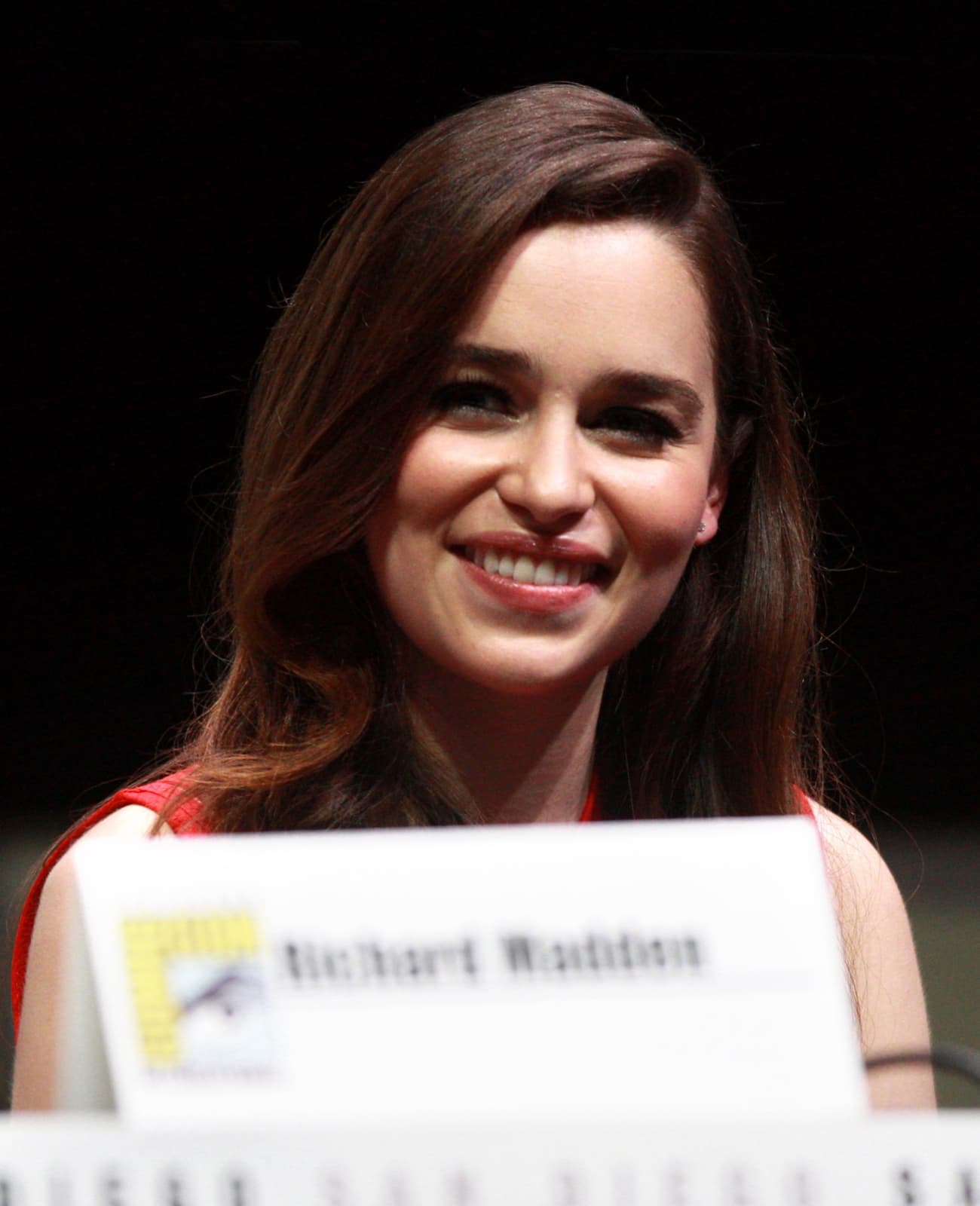 Emilia Clarke at San Diego Comic-Con
