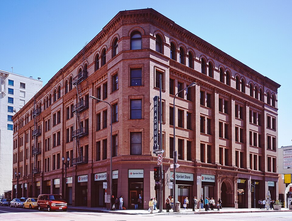 Location photograph of Bradbury Building