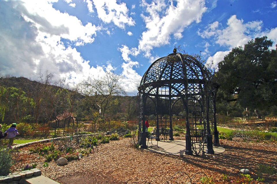 Location photograph of Descanso Gardens