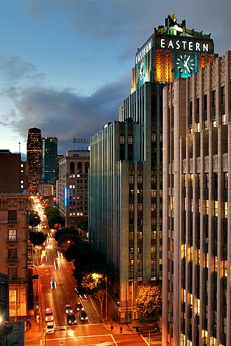 Location photograph of Eastern Columbia Building