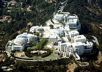 Location photograph of Getty Center
