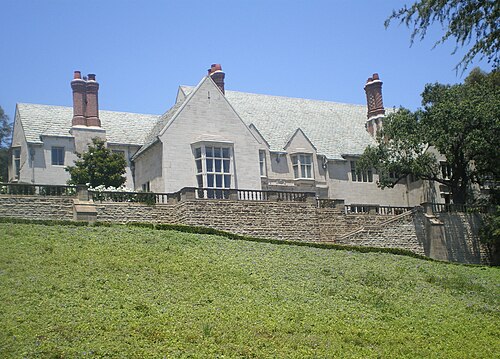 Location photograph of Greystone Mansion