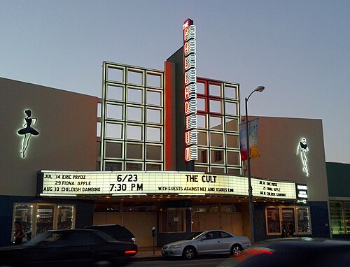 Location photograph of Hollywood Palladium