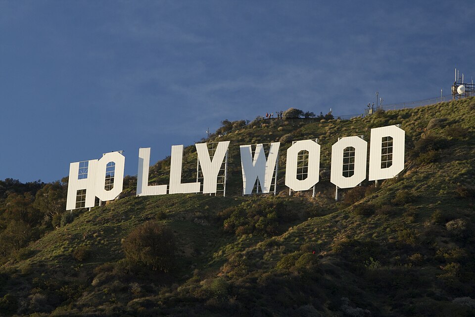 Location photograph of Hollywood Sign