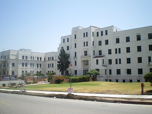 Location photograph of Former Linda Vista Hospital