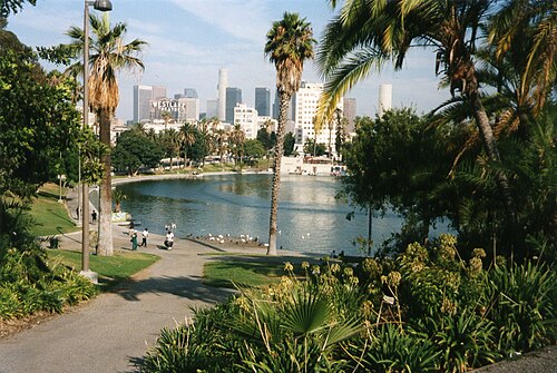 Location photograph of MacArthur Park