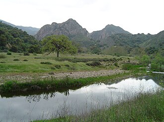 Location photograph of Malibu Creek State Park