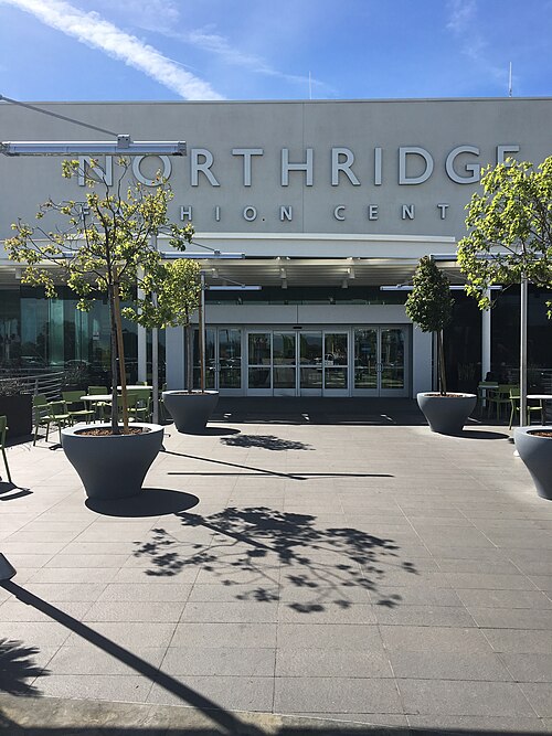 Location photograph of Northridge Fashion Center
