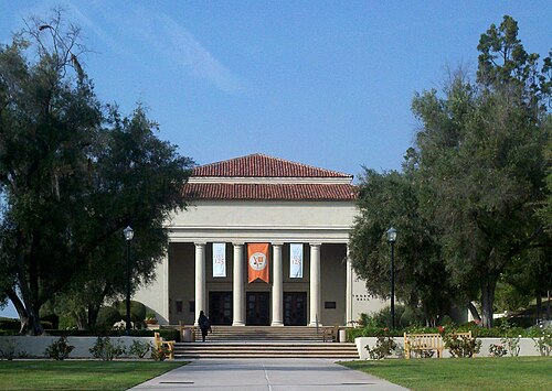 Location photograph of Occidental College