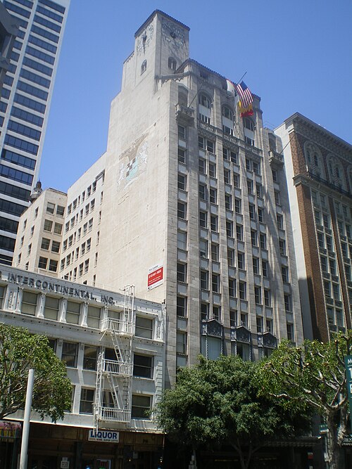 Location photograph of Oviatt Building · Cicada