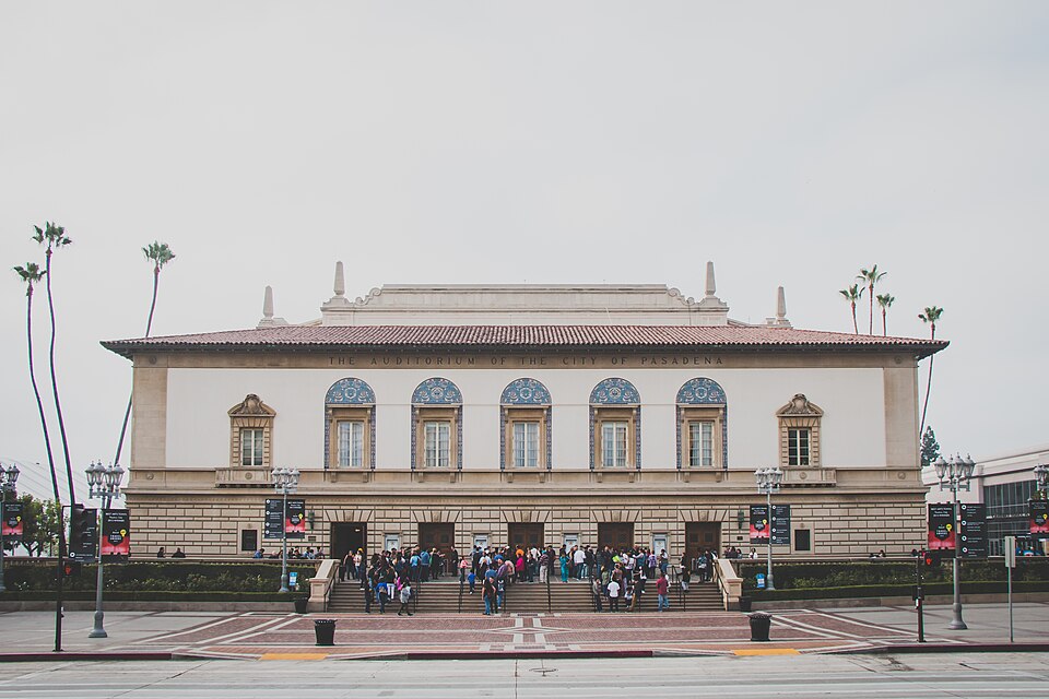 Location photograph of Pasadena Civic Auditorium