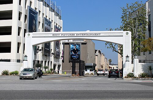 Location photograph of Sony Pictures Studios