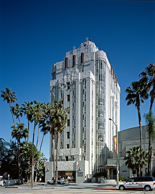 Location photograph of Sunset Tower