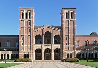 Location photograph of Royce Hall · UCLA