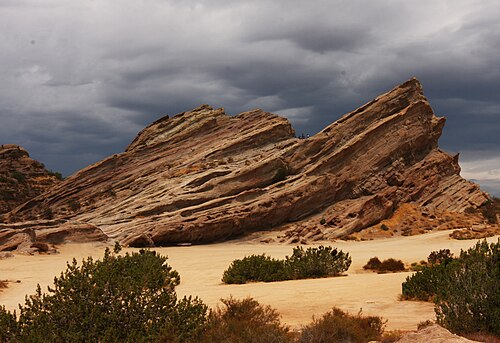 Location photograph of Vasquez Rocks