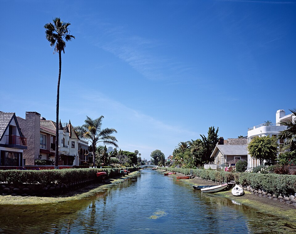 Location photograph of Venice Canal Historic District
