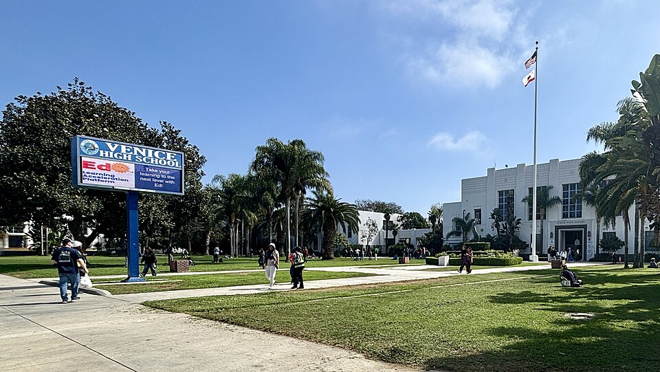 Location photograph of Venice High School