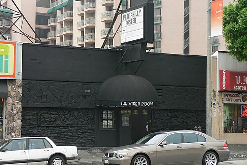 Location photograph of The Viper Room