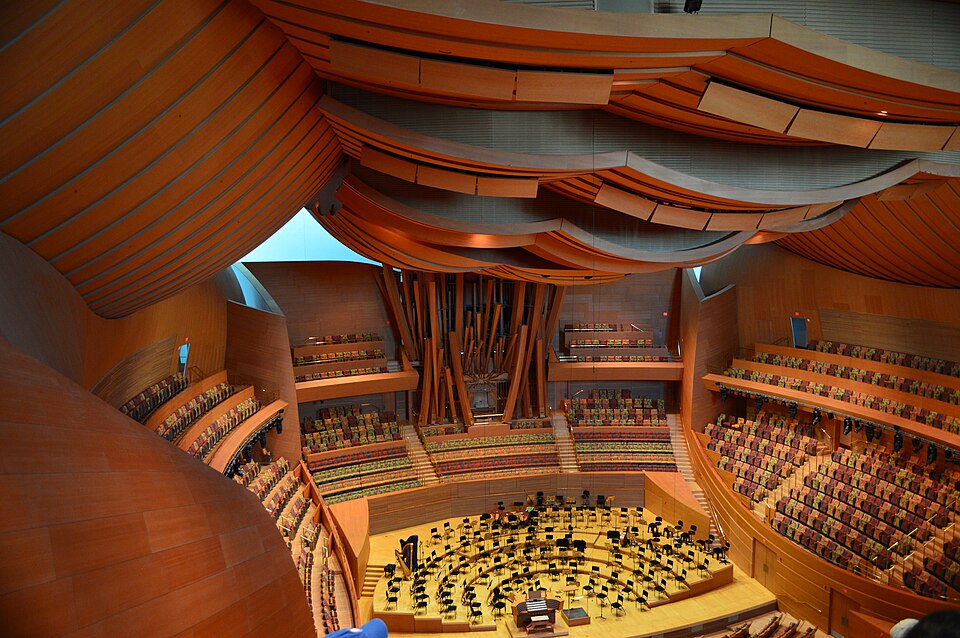 Location photograph of Walt Disney Concert Hall