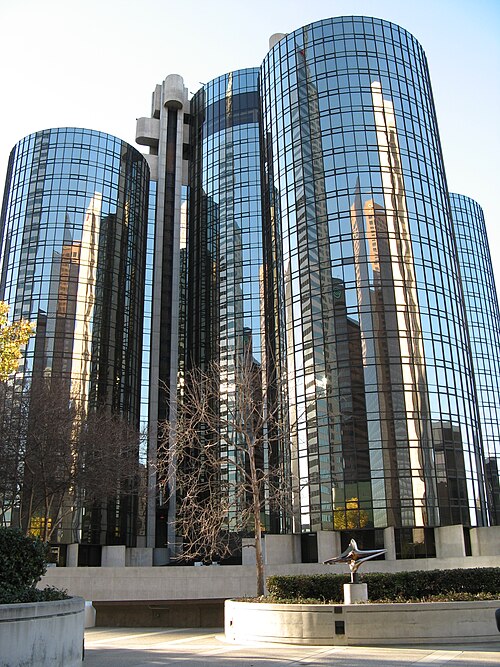 Location photograph of Westin Bonaventure Hotel