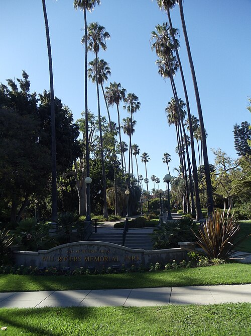 Location photograph of Will Rogers Memorial Park