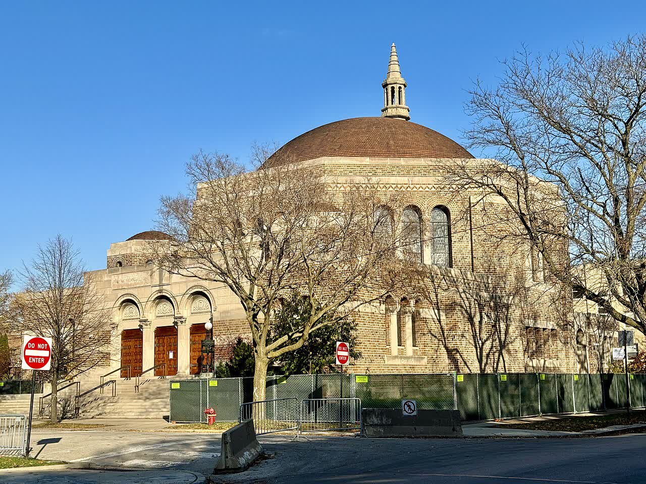 Kehilath Anshe Maarav Isaiah Israel Congregation Synagogue, Greenwood Avenue and Hyde Park Boulevard, Kenwood, Chicago, IL (54829747674)