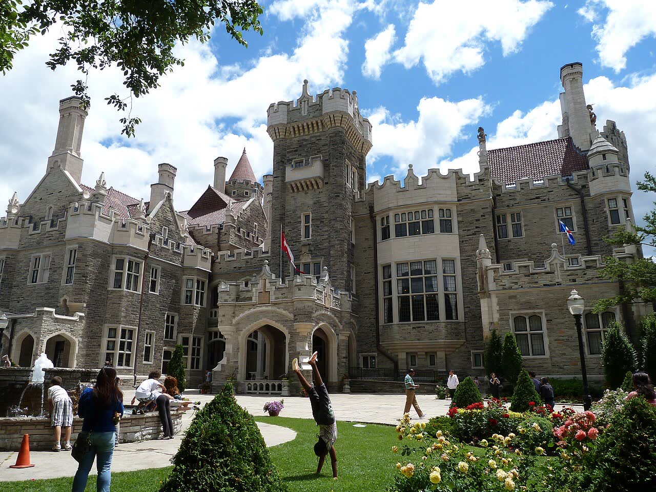 Exterior of Casa Loma, June 2012