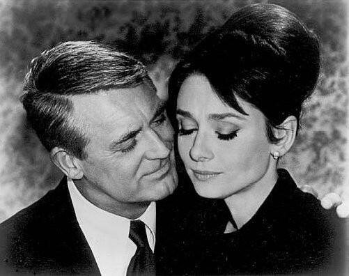 Audrey Hepburn and Cary Grant in Charade
