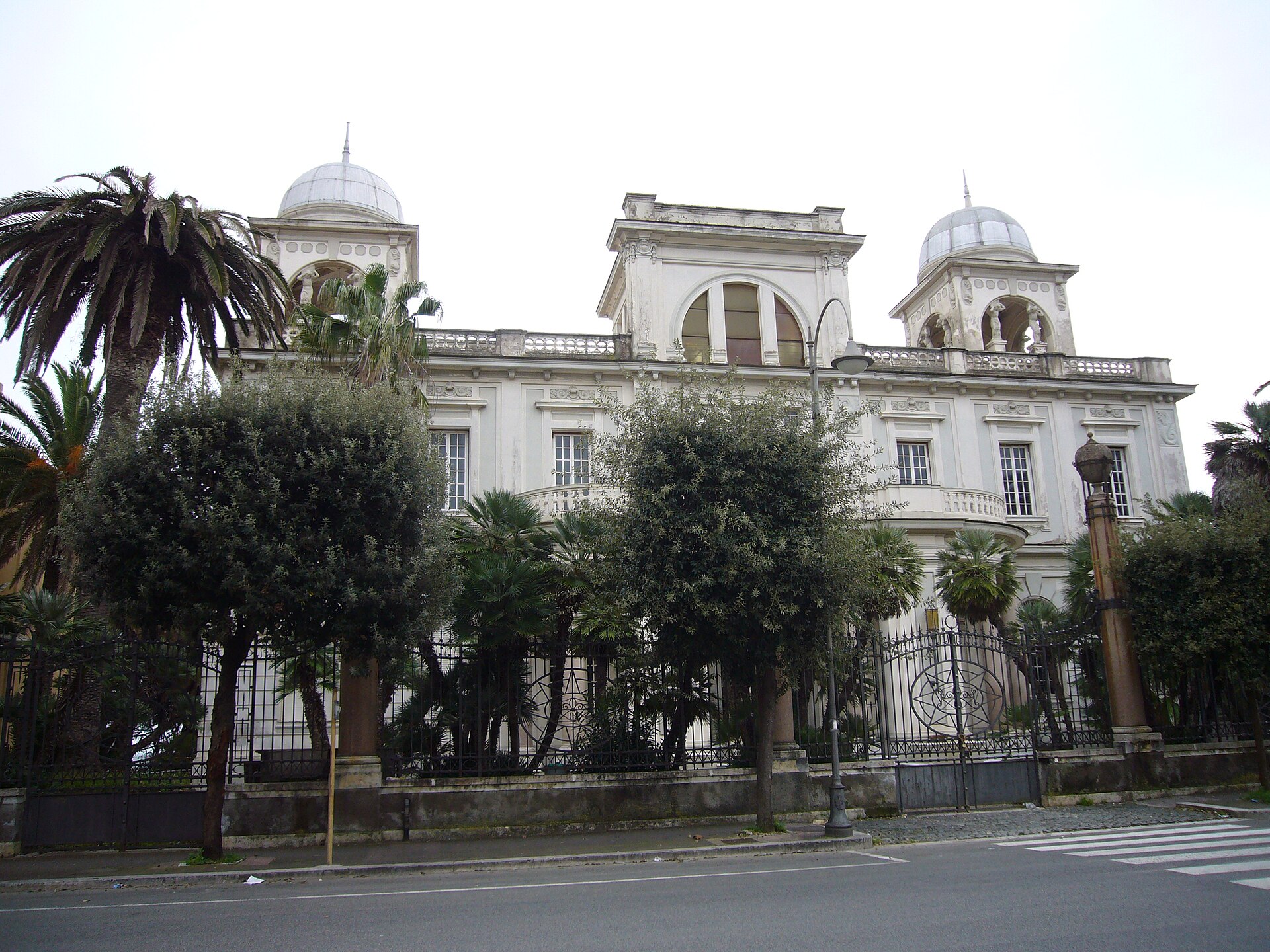 Paradiso sul Mare casino building on the waterfront in Anzio